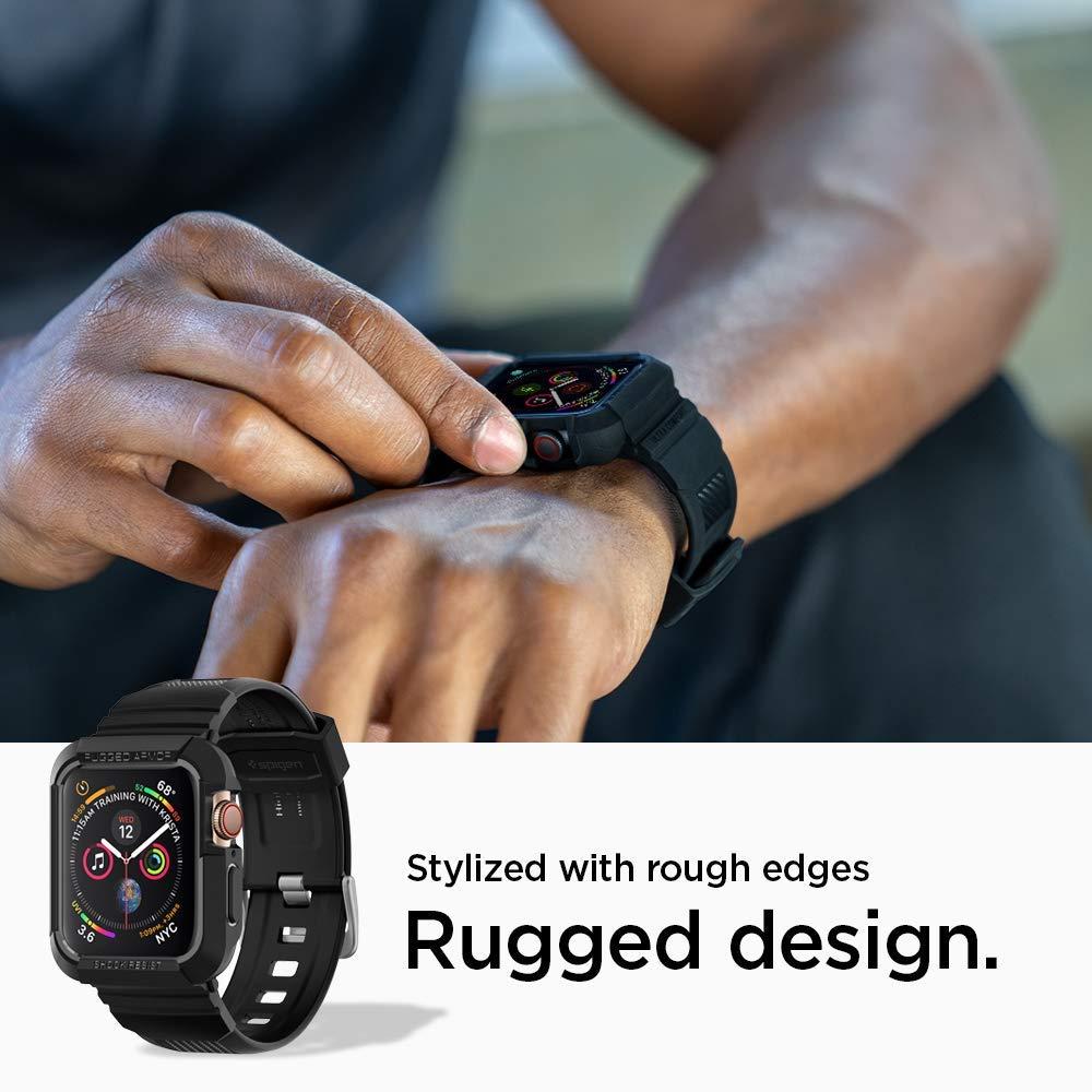 Funda Rugged Armor Pro Apple Watch 45mm Series 8 Black