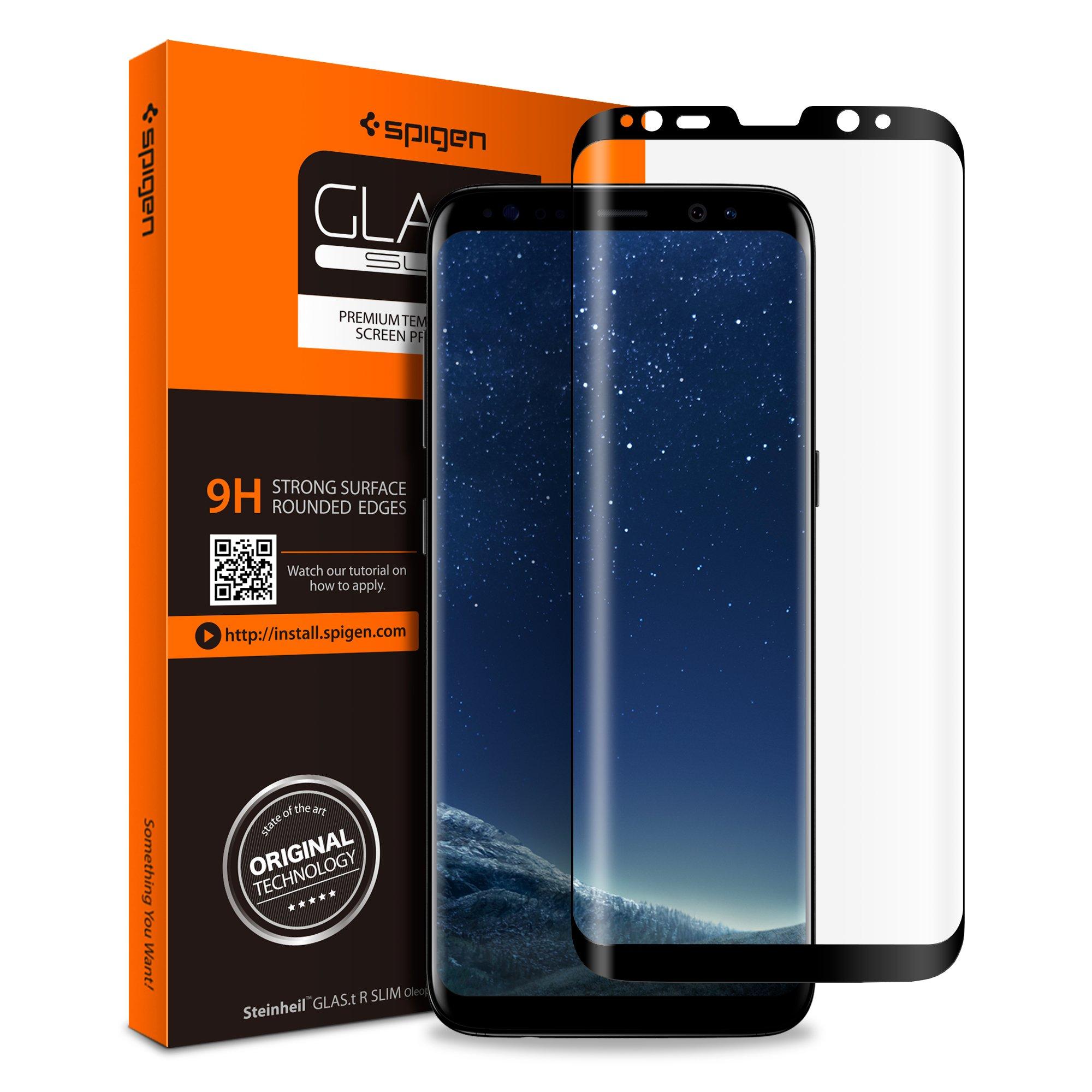 Screen Protector GLAS.tR Full Cover Glass Samsung Galaxy S8 Negro