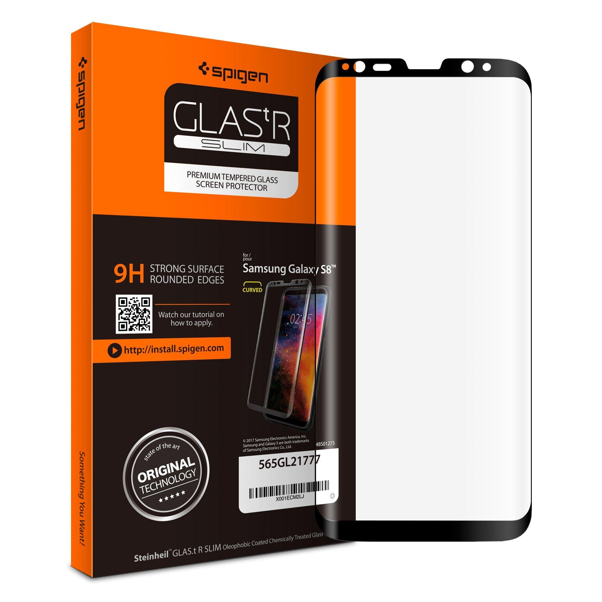 Screen Protector GLAS.tR Full Cover Glass Samsung Galaxy S8 Negro