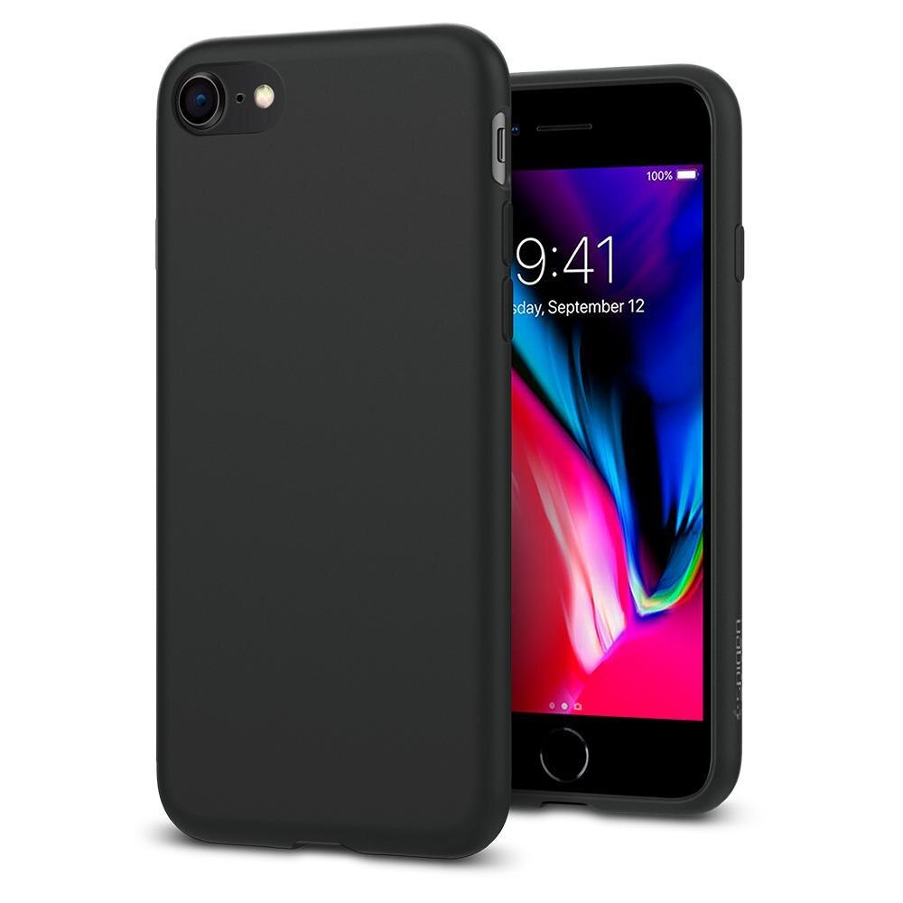 Funda Liquid Crystal iPhone 7/8/SE Matte Black