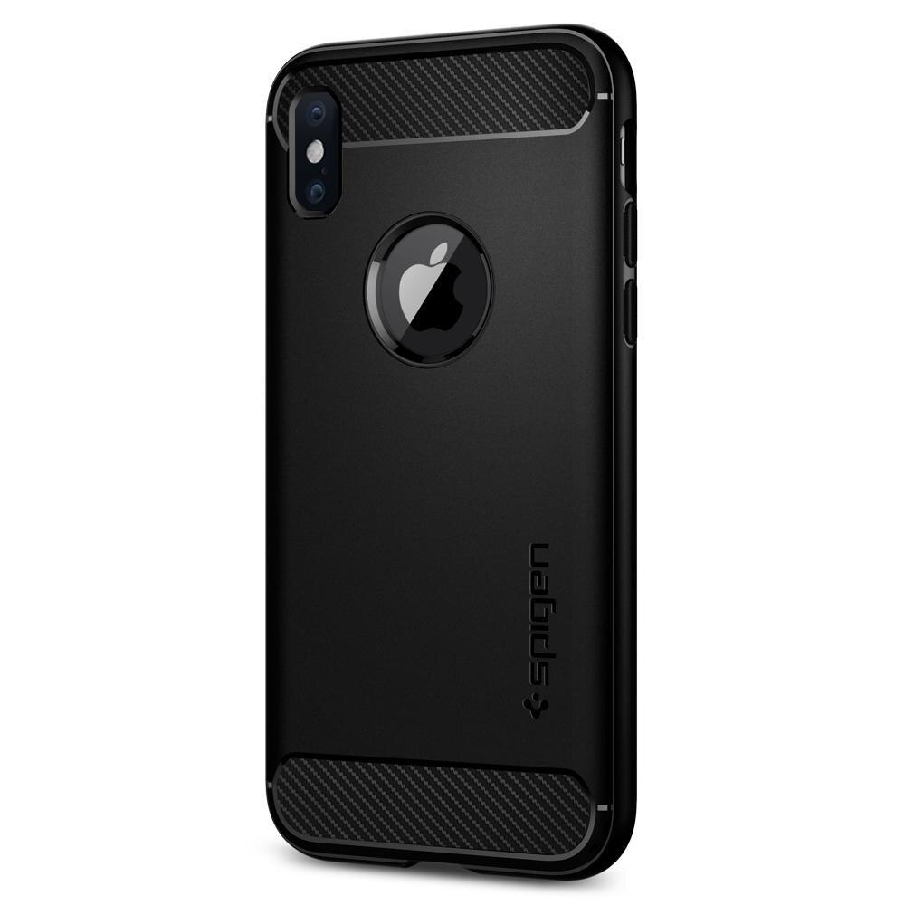 Funda Rugged Armor iPhone X/XS Black