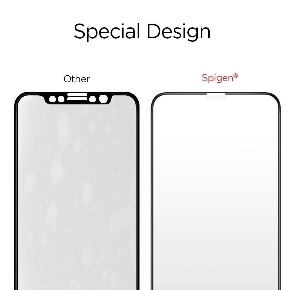 Screen Protector GLAS.tR SLIM HD iPhone X/XS Negro