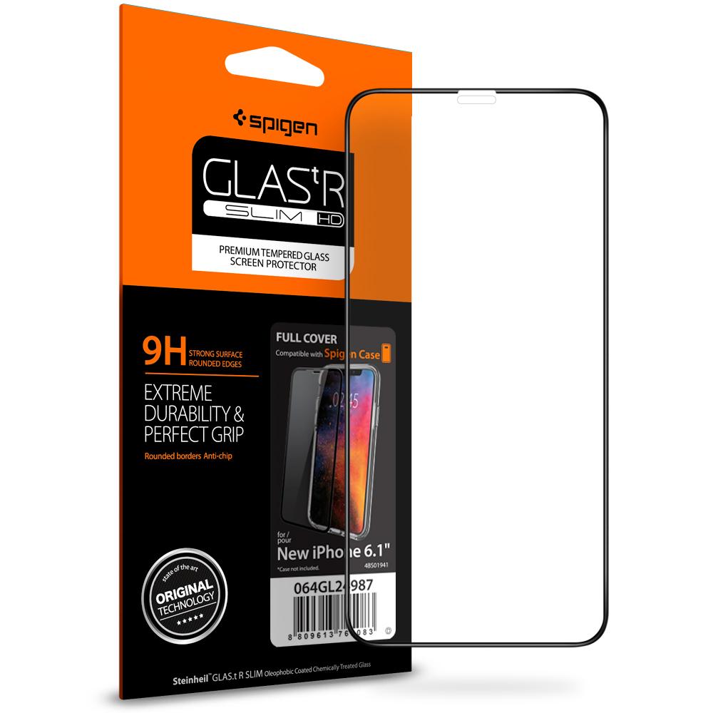 Screen Protector GLAS.tR SLIM HD iPhone XR Negro