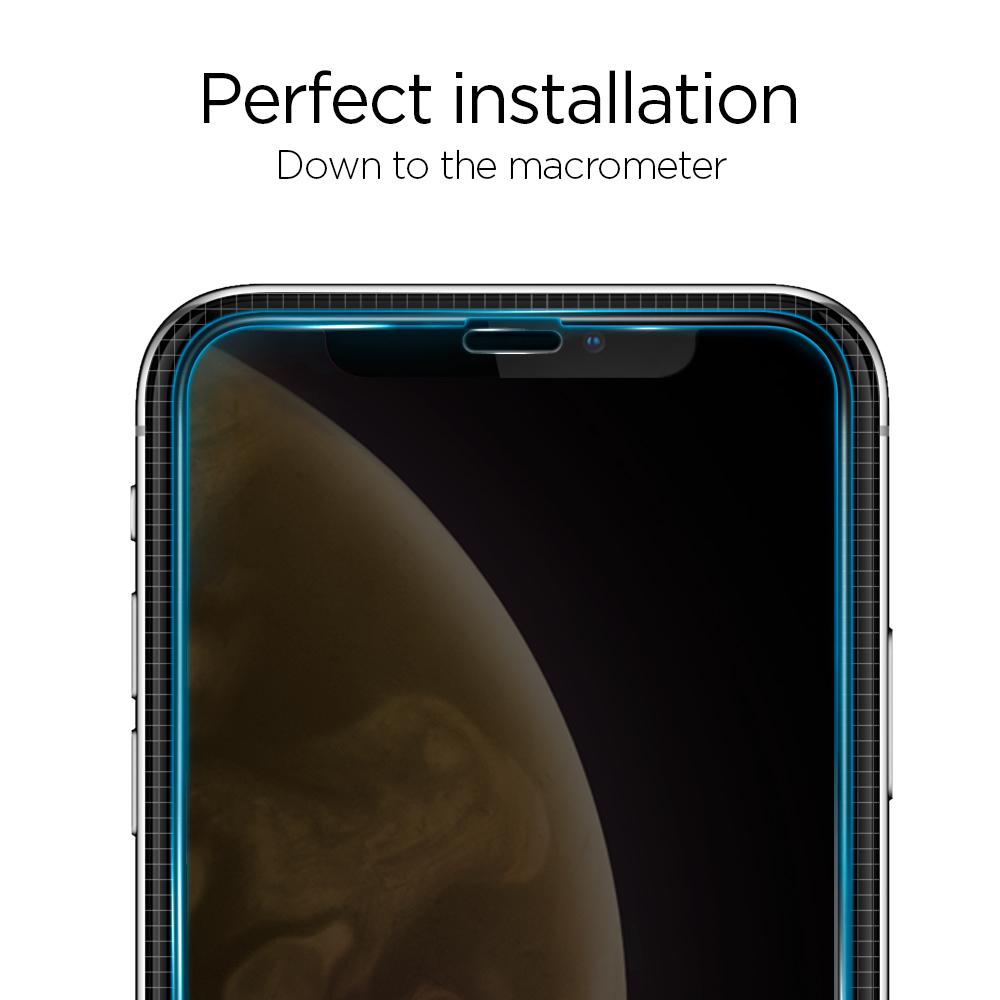 Screen Protector GLAS.tR SLIM HD iPhone 11/XR Negro