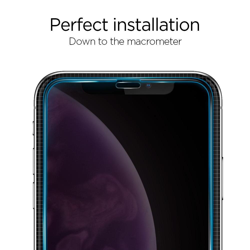 Screen Protector GLAS.tR SLIM HD iPhone XS Max Negro