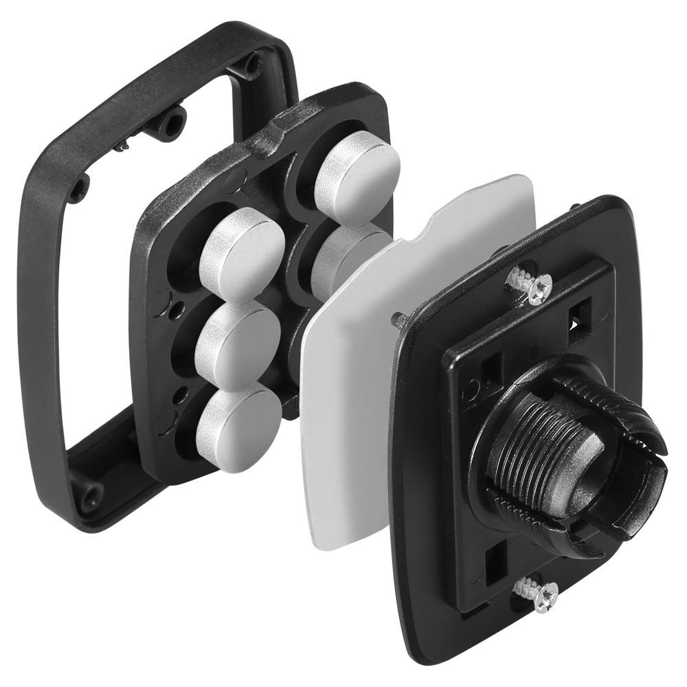 Kuel H12 Hexa-Core Magnetic Air Vent Car Mount Negro