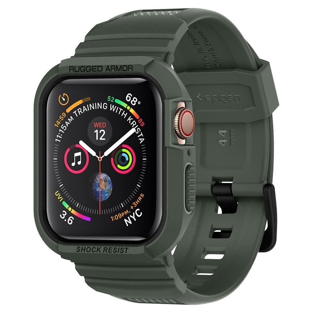 Rugged Armor Pro Apple Watch SE 44mm Military Green