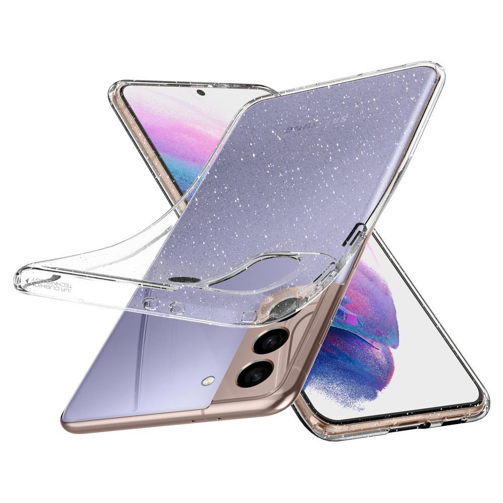 Funda Liquid Crystal Samsung Galaxy S21 Glitter Crystal
