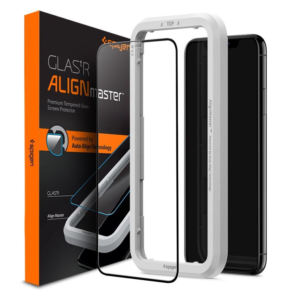 AlignMaster GLAS.tR Full Cover iPhone 11 Negro