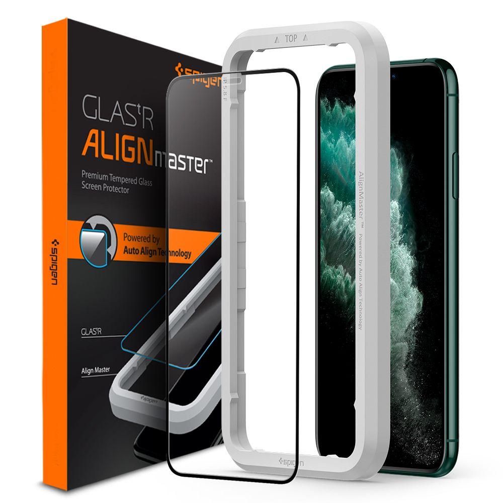 AlignMaster GLAS.tR Full Cover iPhone Xs Max Negro