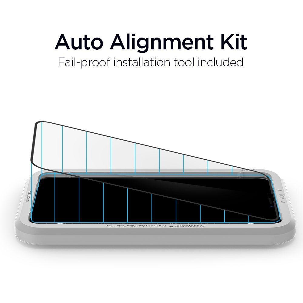 AlignMaster GLAS.tR Full Cover iPhone Xs Max Negro