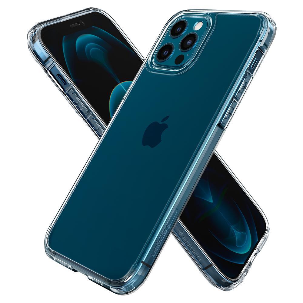 Funda Spigen Ultra Hybrid Mag iPhone 12 Pro Max Azul