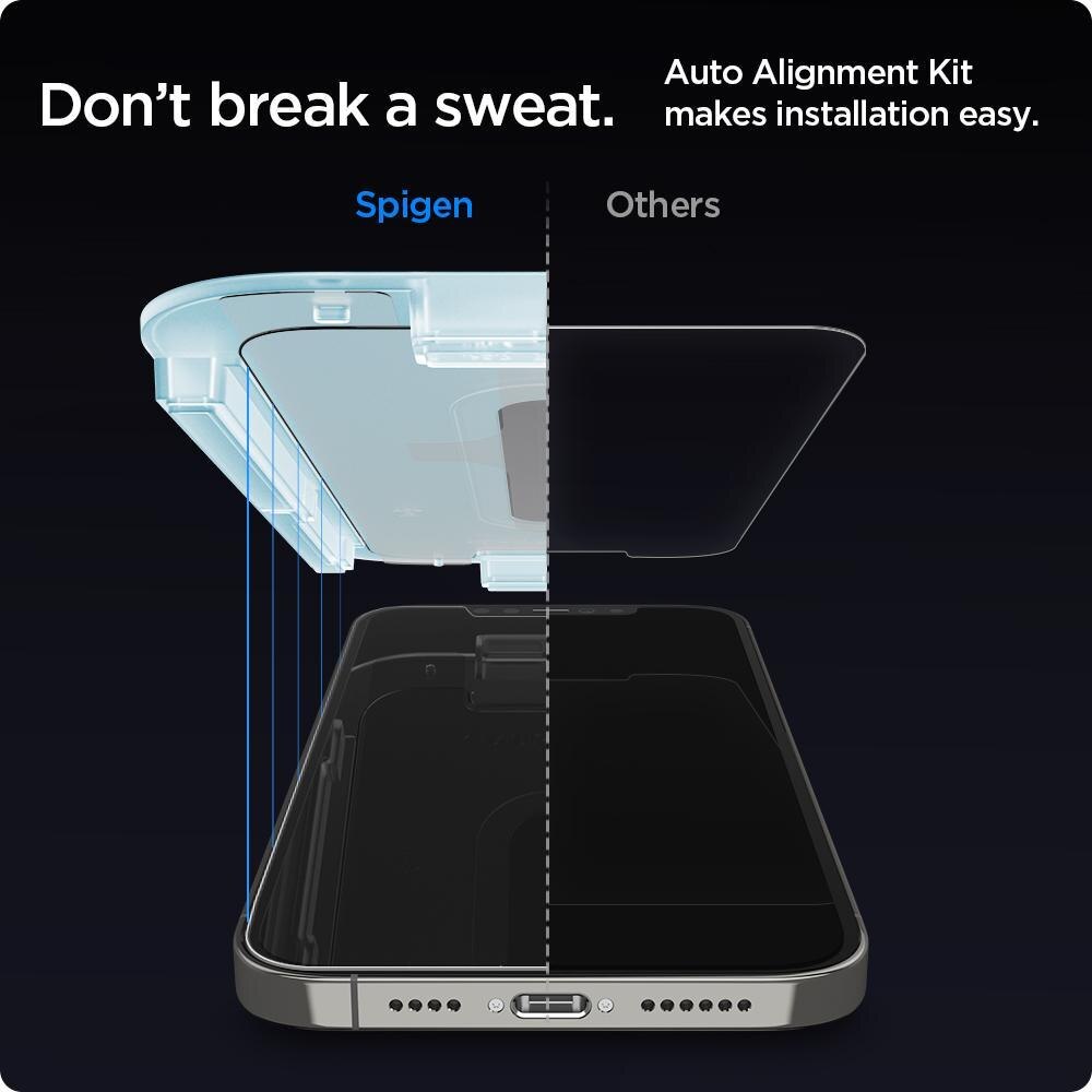 Screen Protector GLAS.tR EZ Fit (2 piezas) iPhone 12/12 Pro