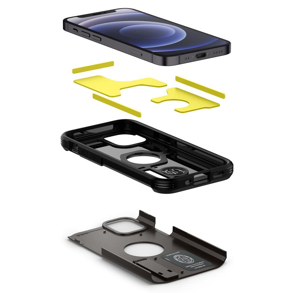 Funda Tough Armor iPhone 12 Mini Gunmetal