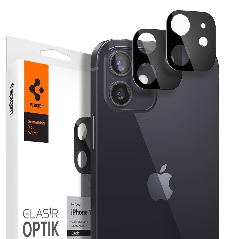 Optik Lens Protector Black (2 piezas) iPhone 12 Mini Negro