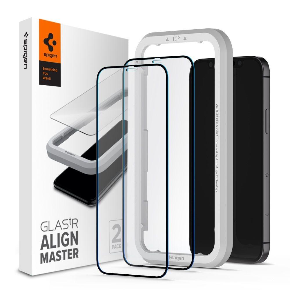 AlignMaster GLAS.tR (2 piezas) iPhone 12 Pro Max Negro