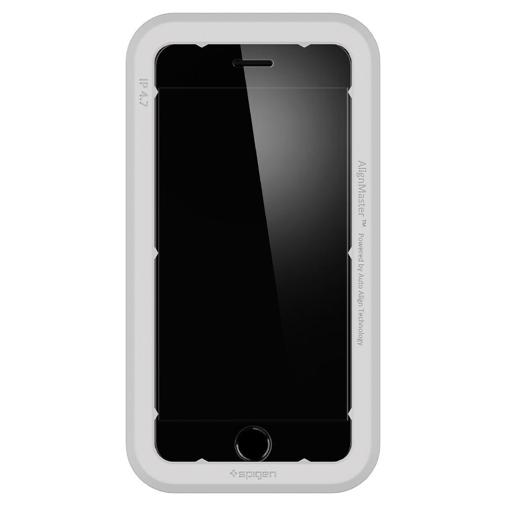 AlignMaster GLAS.tR Full Cover iPhone SE (2022) negro