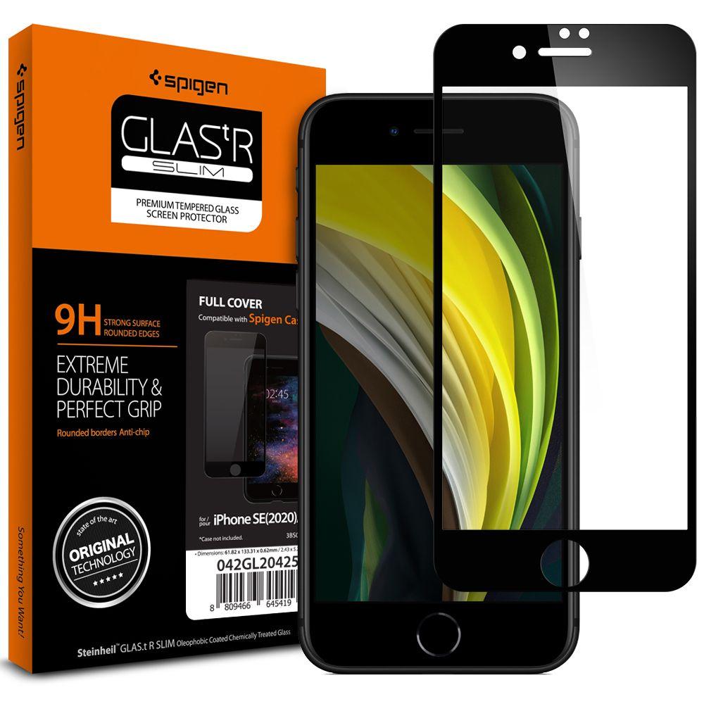 Screen Protector GLAS.tR SLIM HD iPhone 8 negro