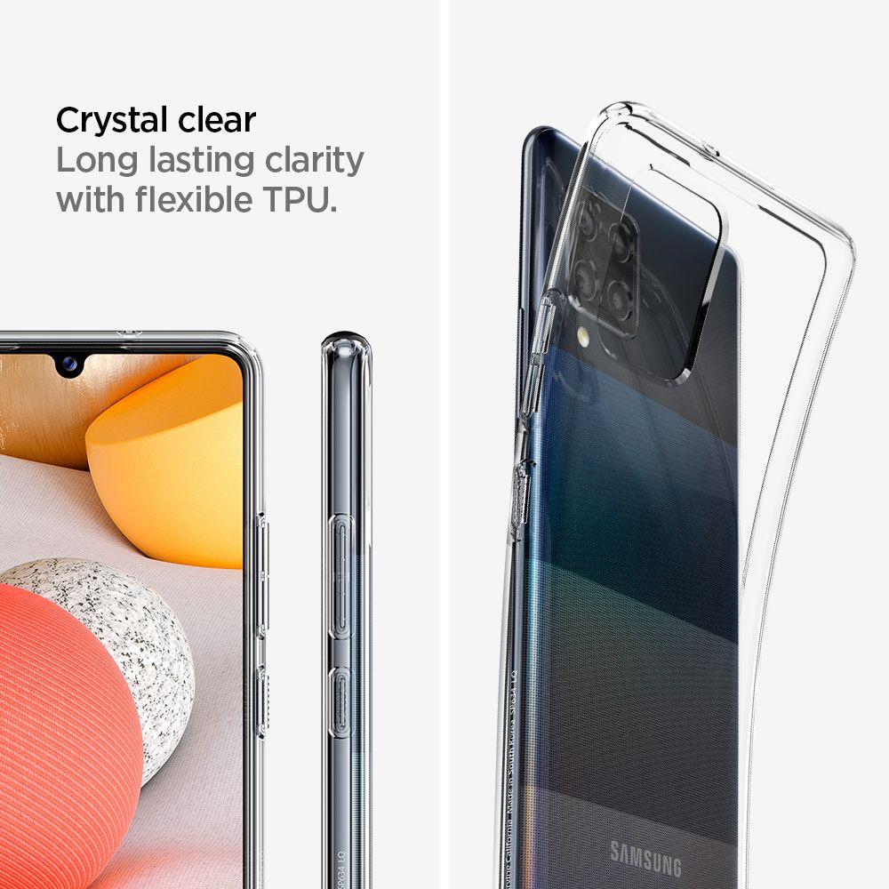 Funda Liquid Crystal Samsung Galaxy A42 Clear