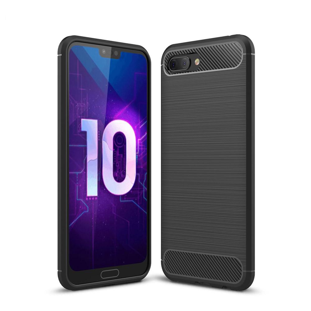 Funda Brushed TPU Case Huawei Honor 10 Black