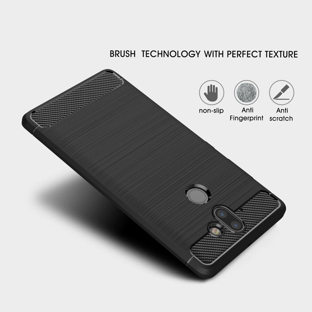 Funda Brushed TPU Case Nokia 8 Sirocco Black