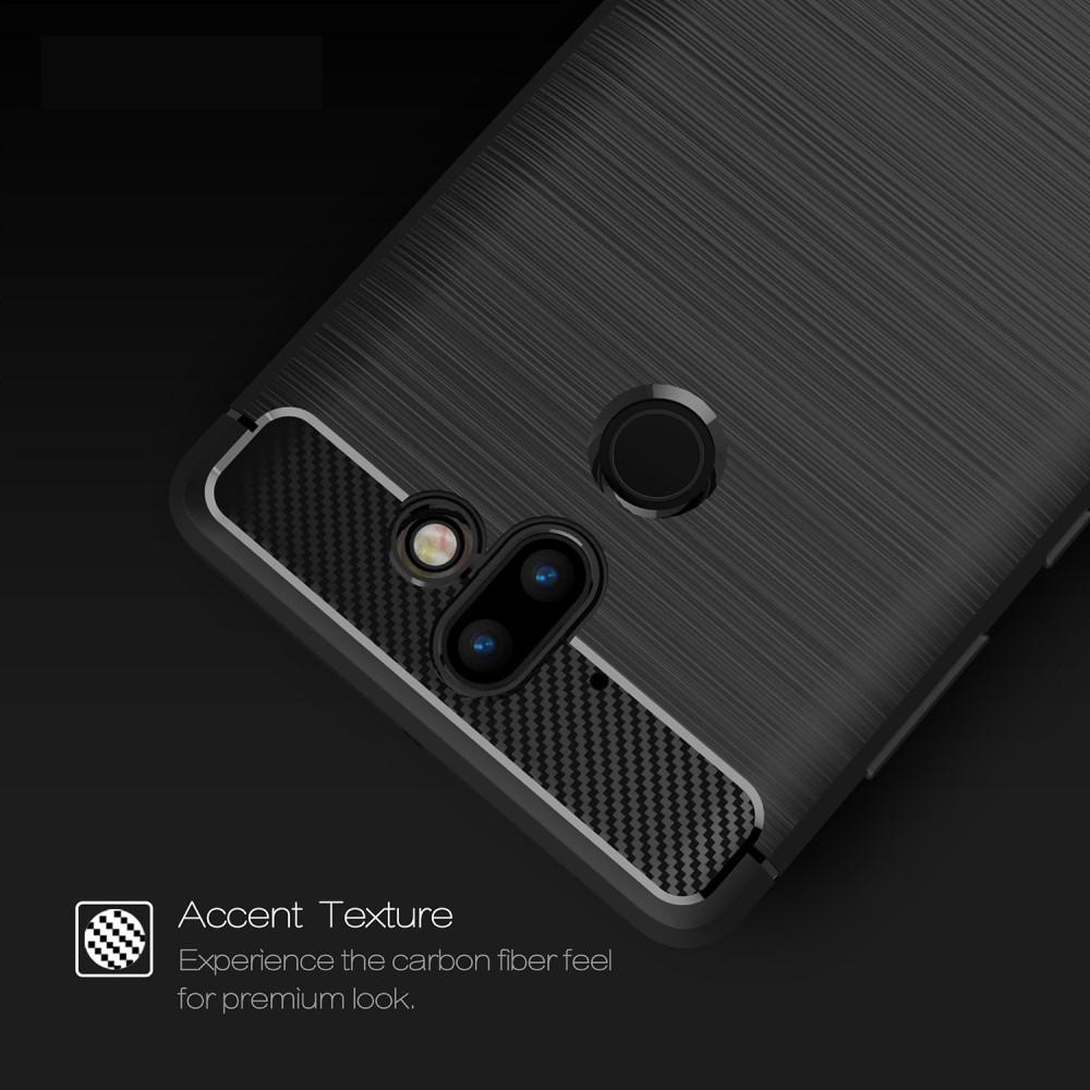 Funda Brushed TPU Case Nokia 8 Sirocco Black