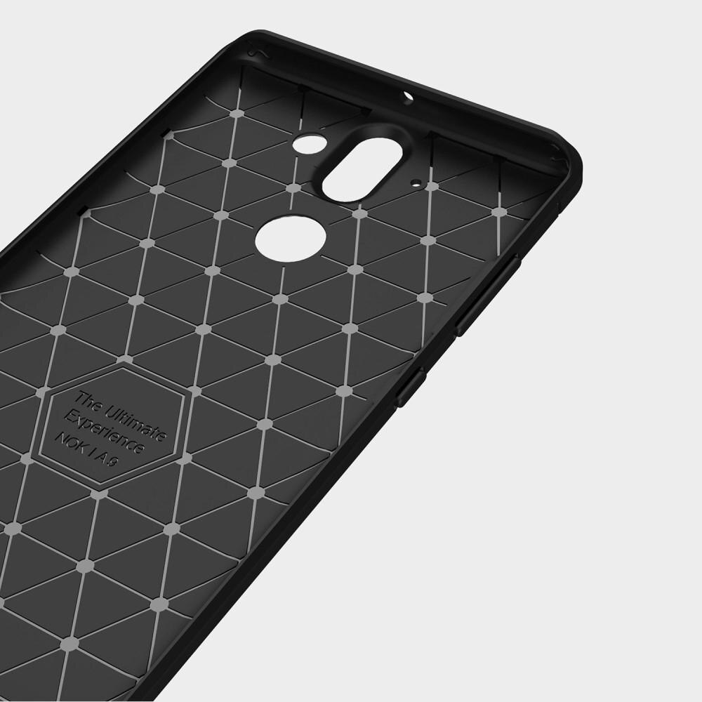 Funda Brushed TPU Case Nokia 8 Sirocco Black