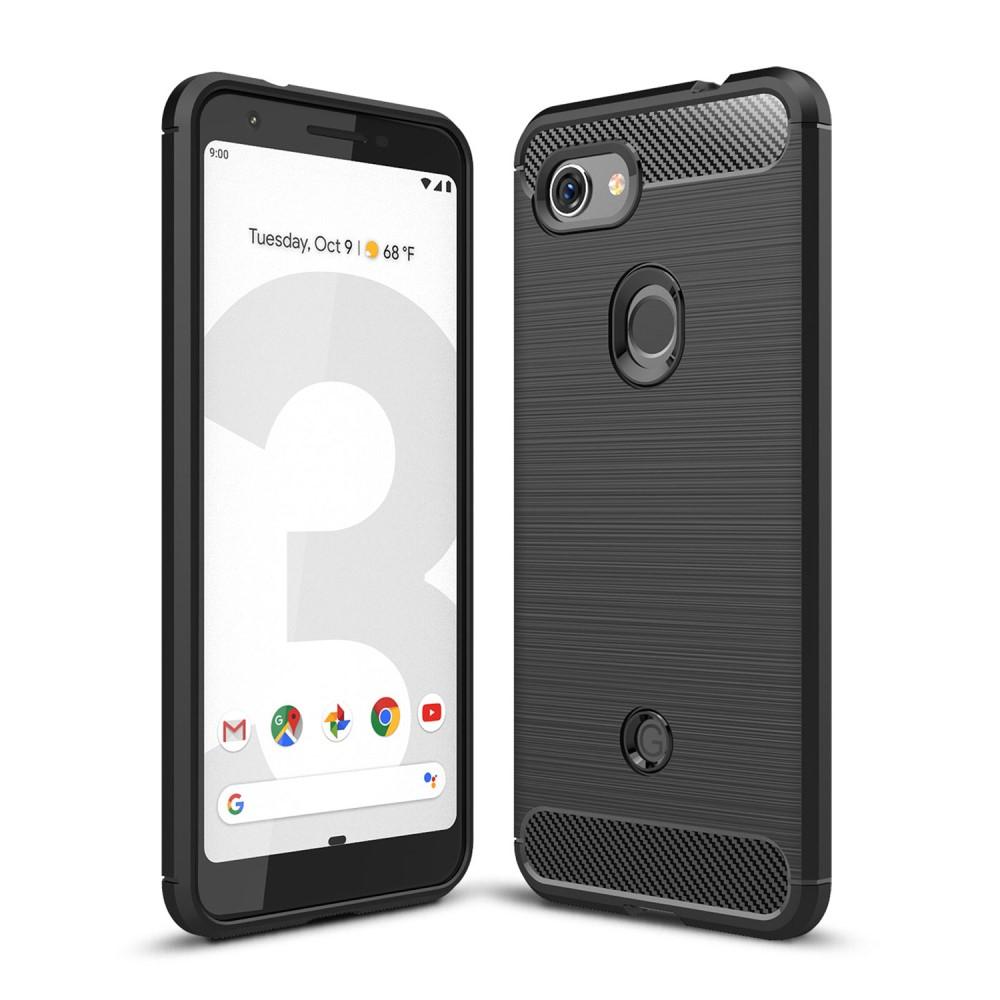 Funda Brushed TPU Case Google Pixel 3a Black