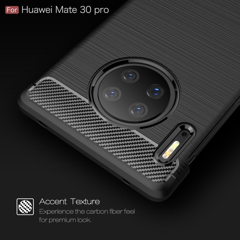 Funda Brushed TPU Case Huawei Mate 30 Pro Black