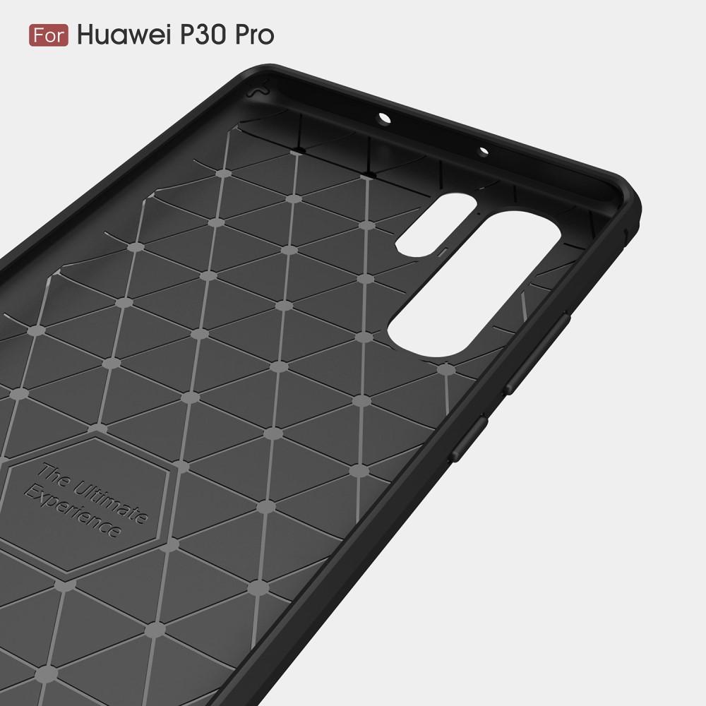 Funda Brushed TPU Case Huawei P30 Pro Black