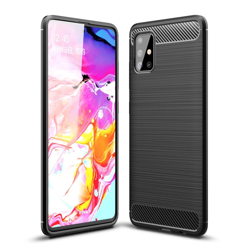 Funda Brushed TPU Case Samsung Galaxy A51 Black