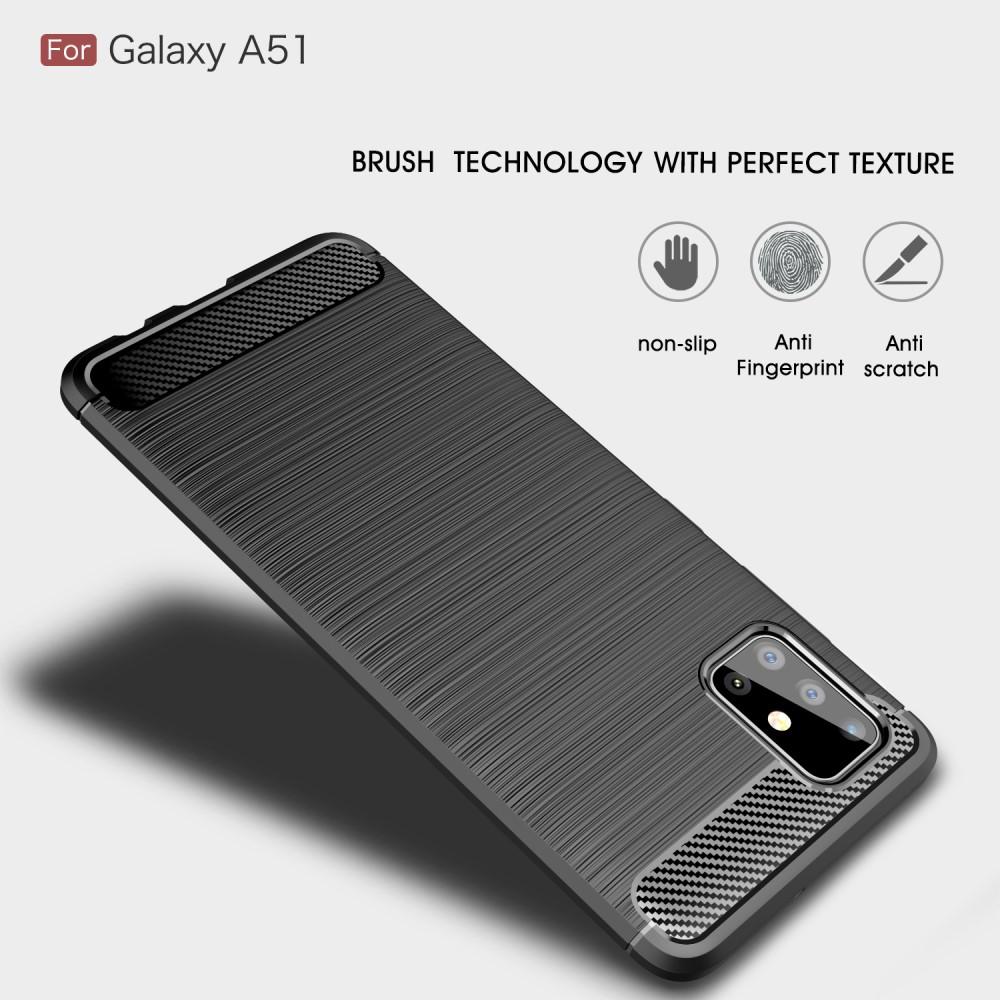 Funda Brushed TPU Case Samsung Galaxy A51 Black