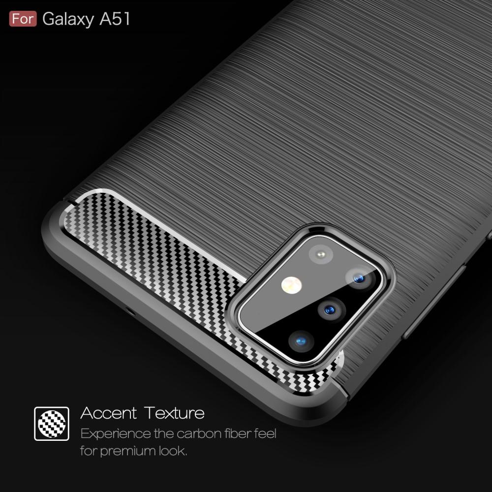 Funda Brushed TPU Case Samsung Galaxy A51 Black