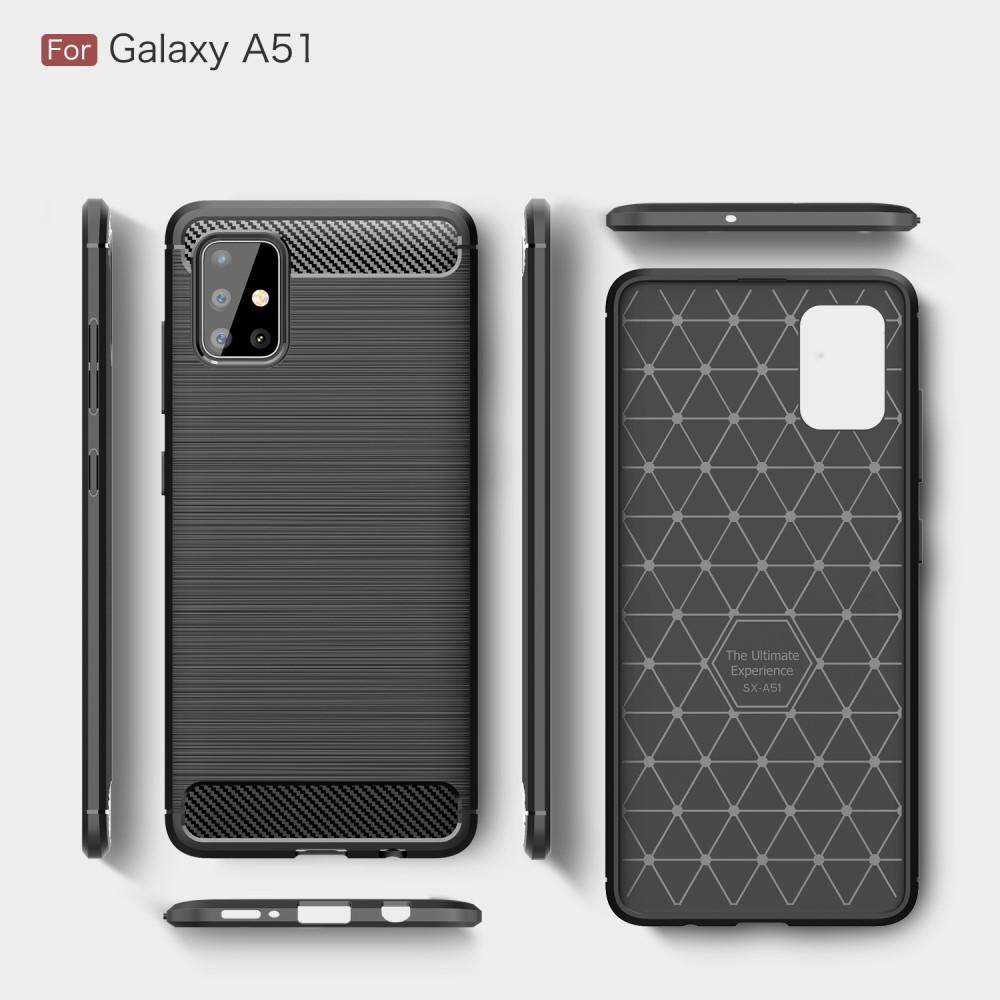 Funda Brushed TPU Case Samsung Galaxy A51 Black