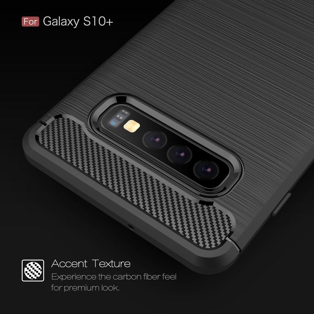 Funda Brushed TPU Case Samsung Galaxy S10 Plus Black