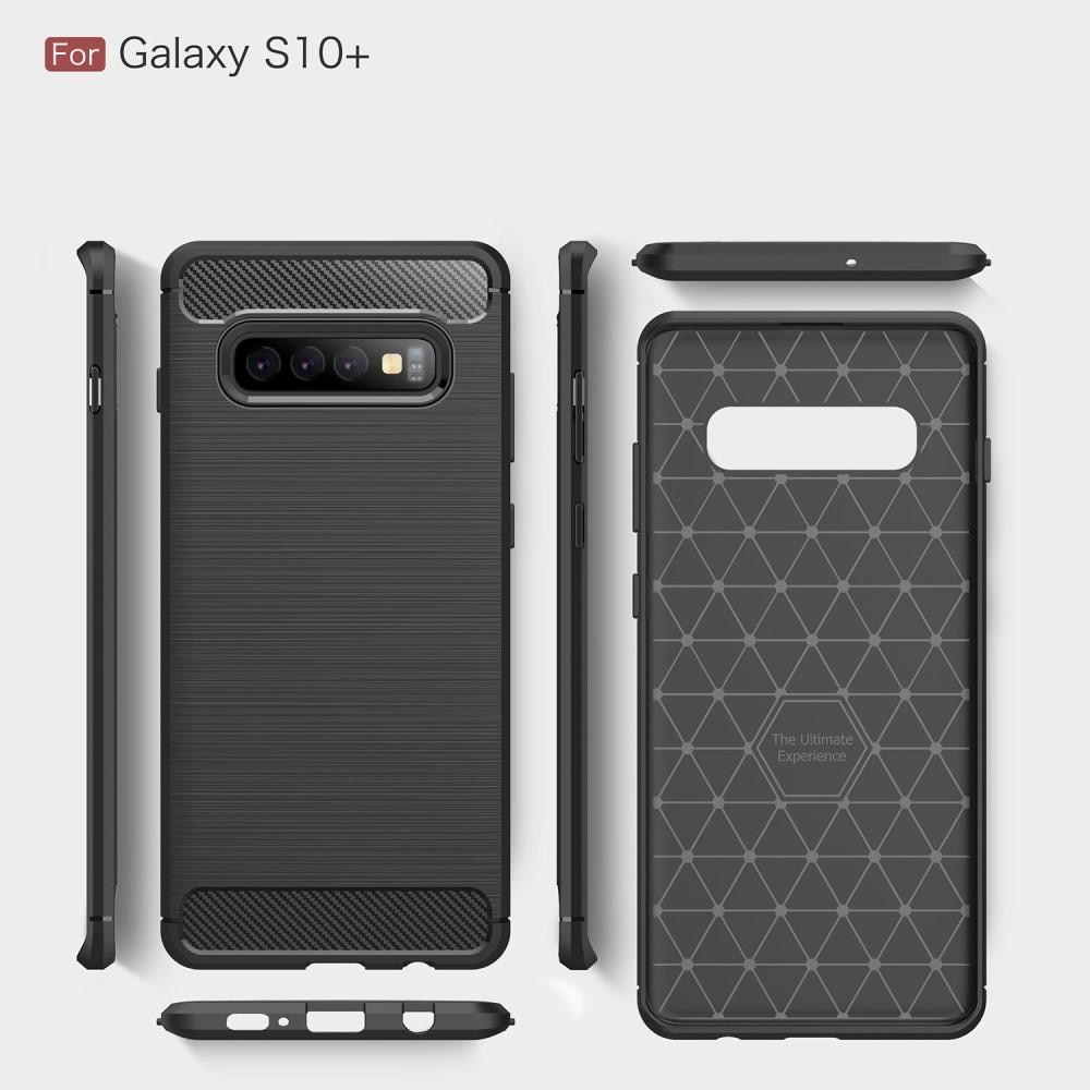 Funda Brushed TPU Case Samsung Galaxy S10 Plus Black