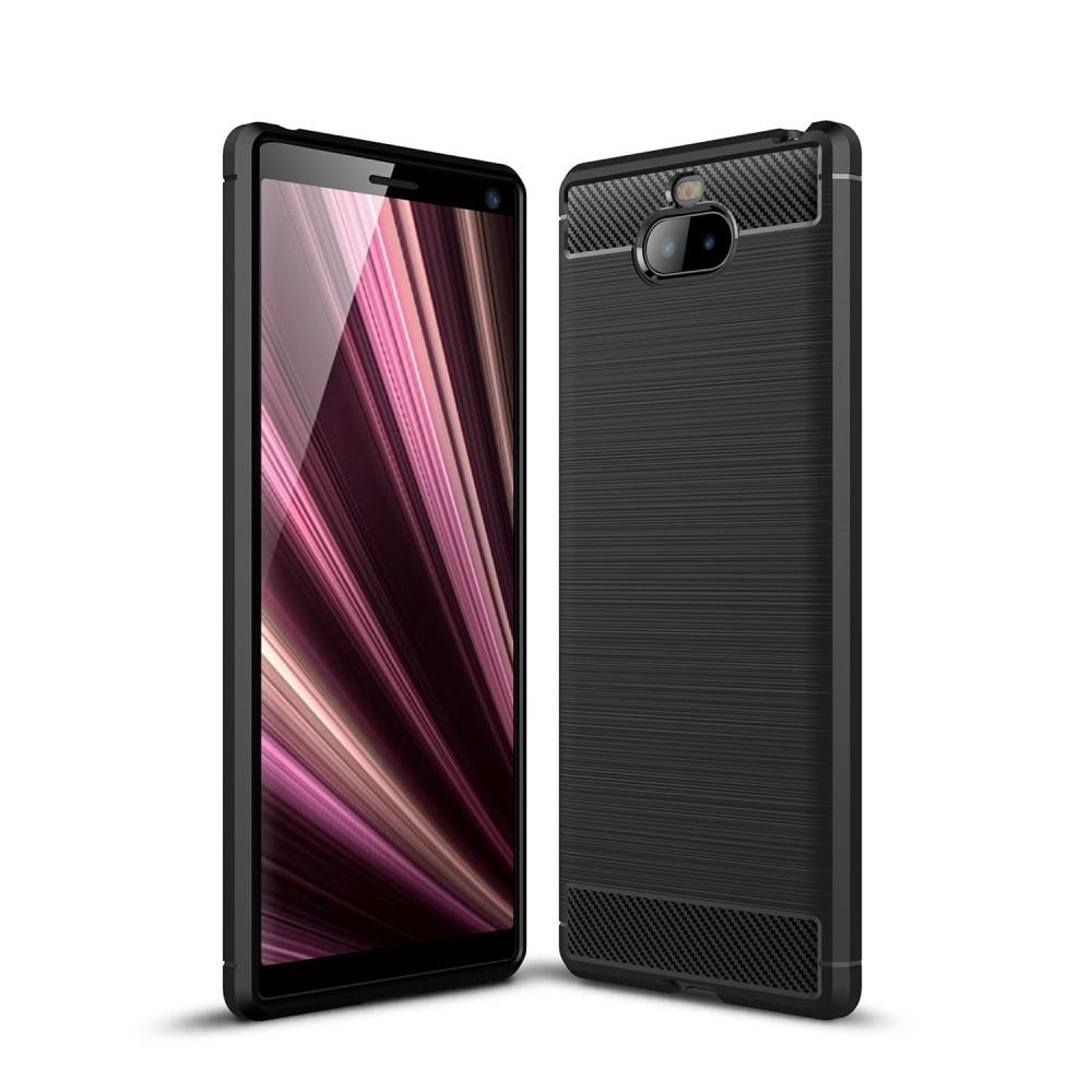 Funda Brushed TPU Case Sony Xperia 10 Plus Black