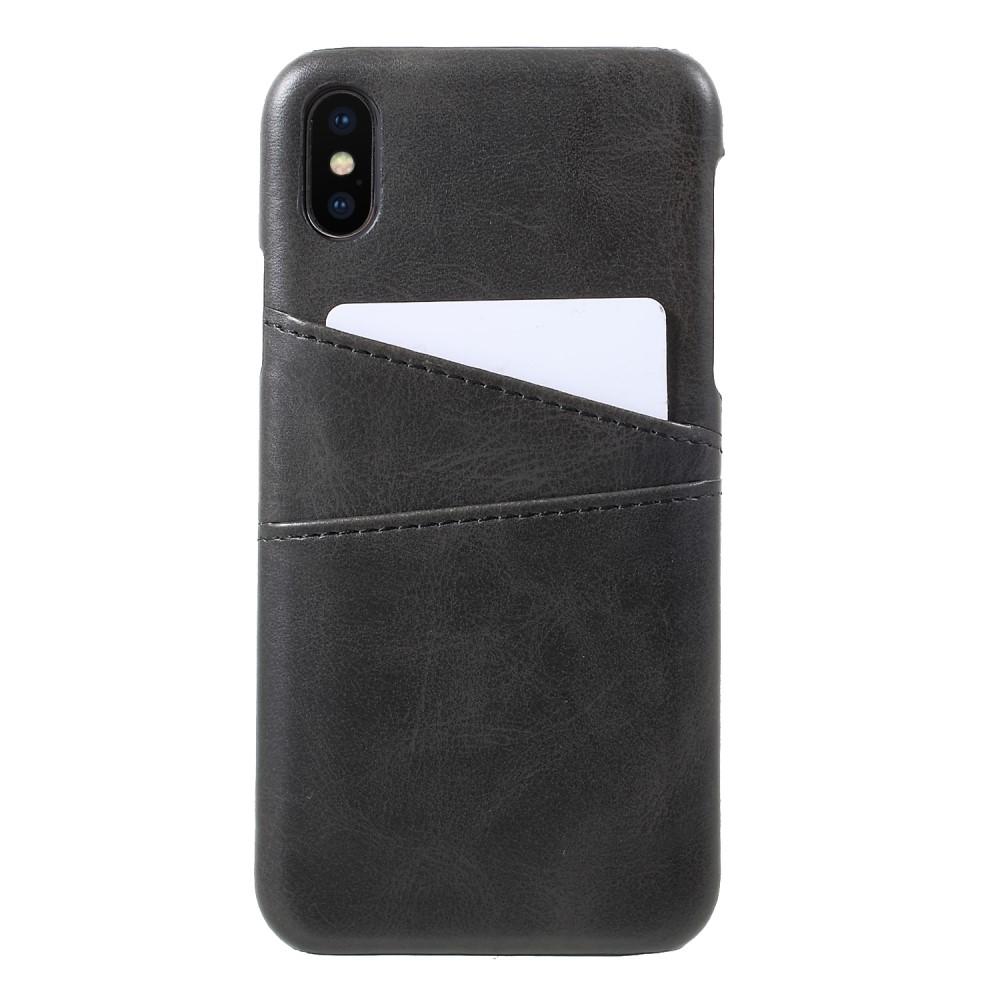 Funda Card Slots iPhone X/XS Black