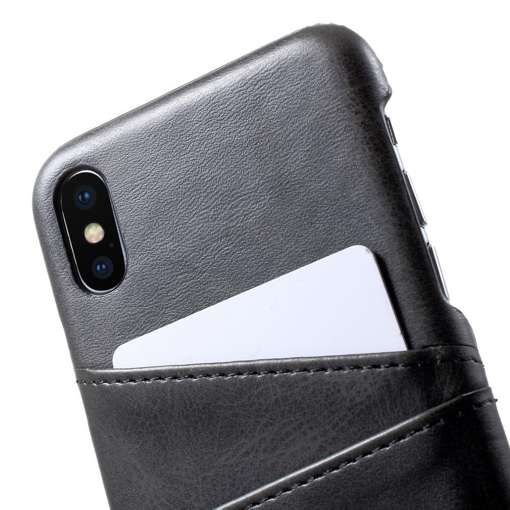 Funda Card Slots iPhone X/XS Negro