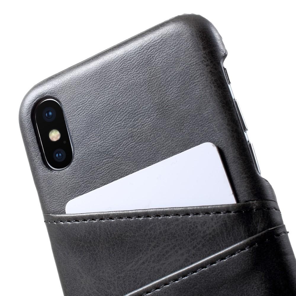 Funda Card Slots iPhone X/XS Black