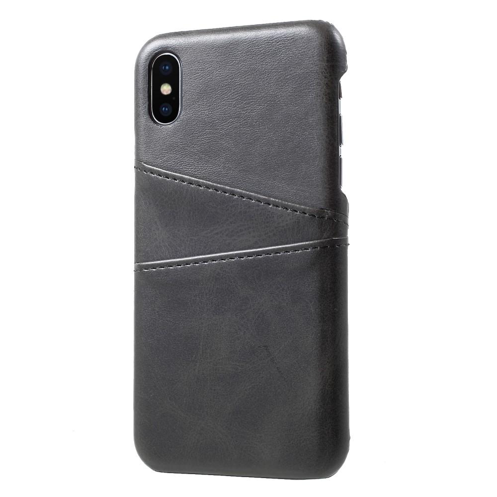 Funda Card Slots iPhone X/XS Negro