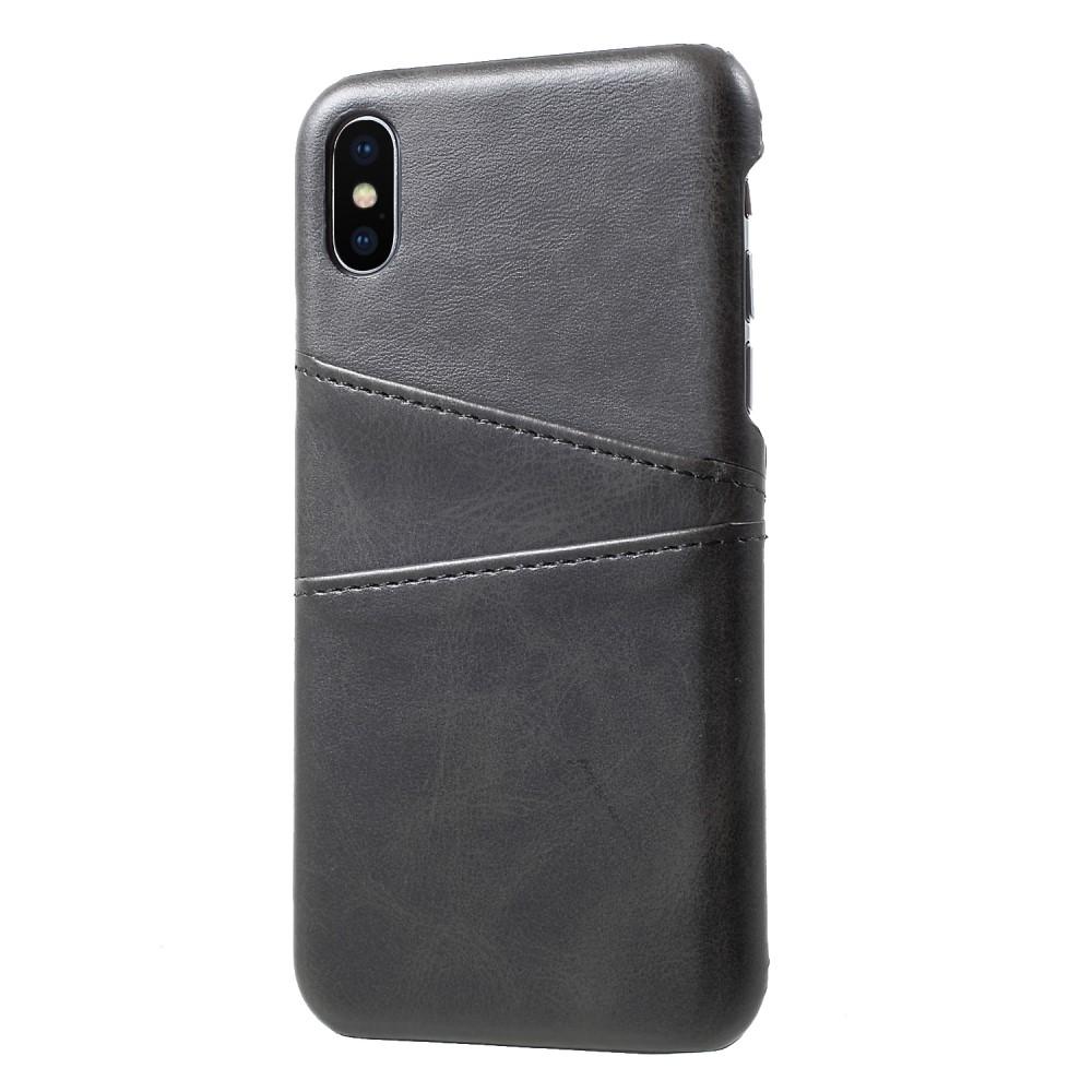 Funda Card Slots iPhone X/XS Black