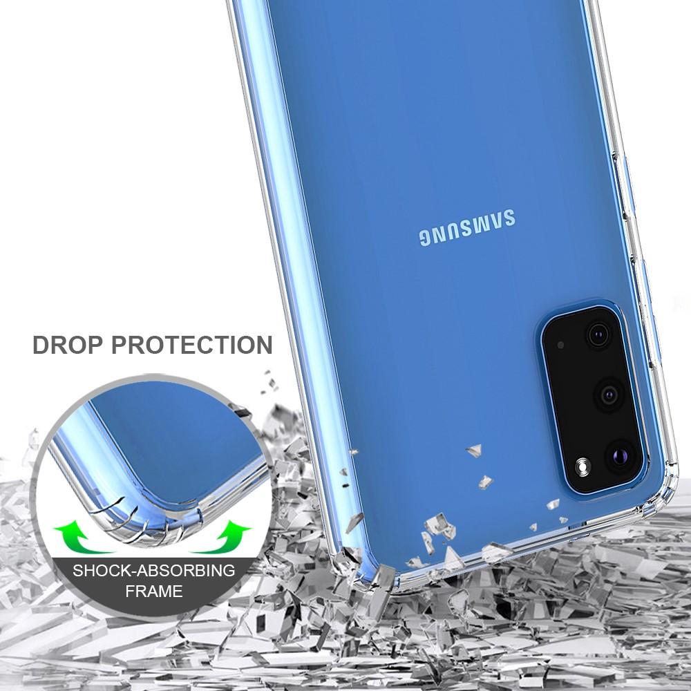 Funda híbrida Crystal Hybrid para Samsung Galaxy S20, transparente