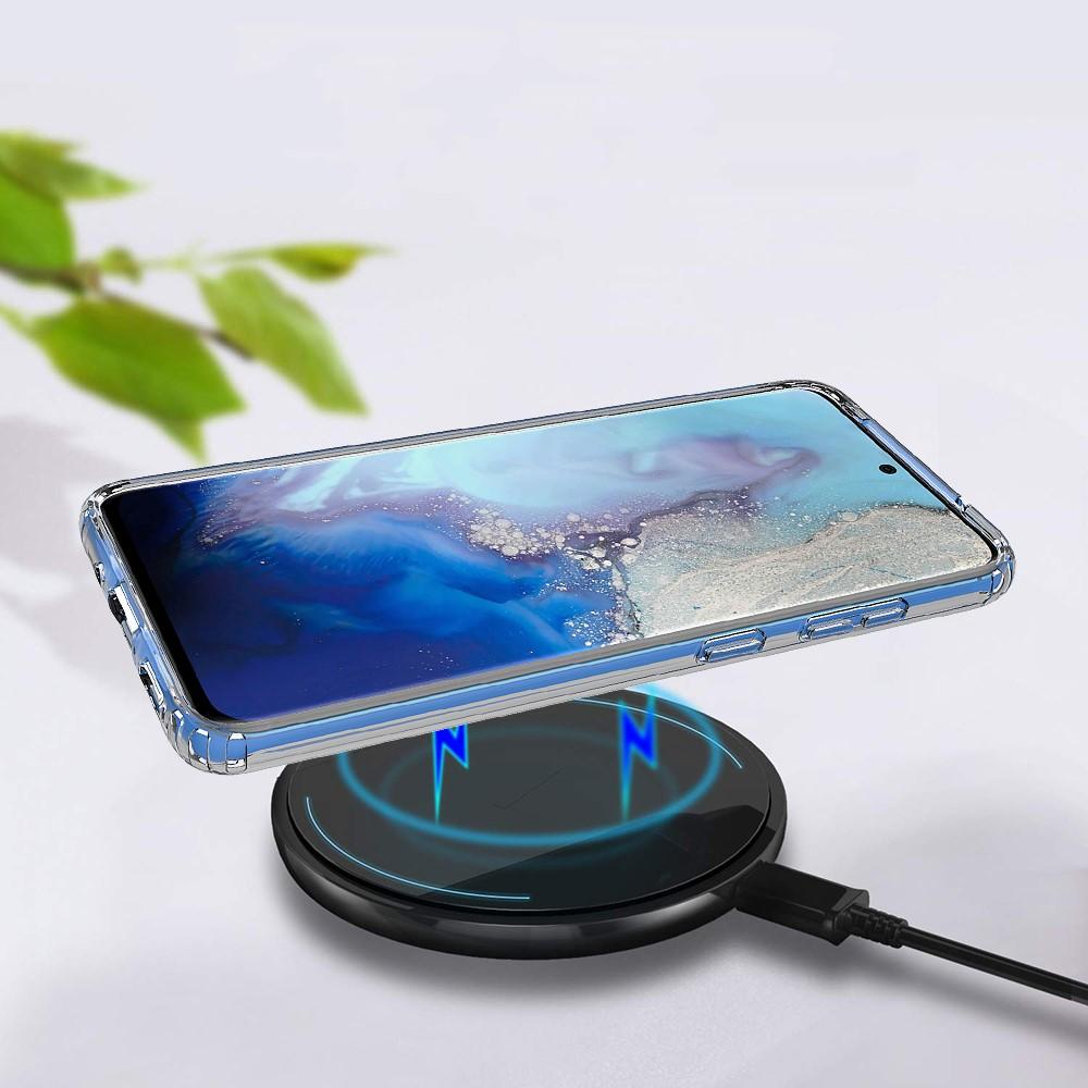 Funda híbrida Crystal Hybrid para Samsung Galaxy S20, transparente