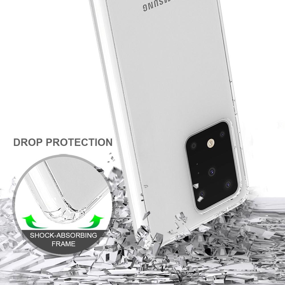 Funda híbrida Crystal Hybrid para Samsung Galaxy S20 Ultra, transparente