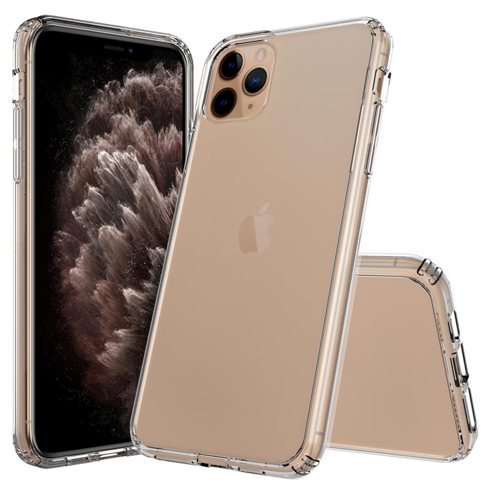 Funda híbrida Crystal Hybrid para iPhone 11 Pro Max, transparente