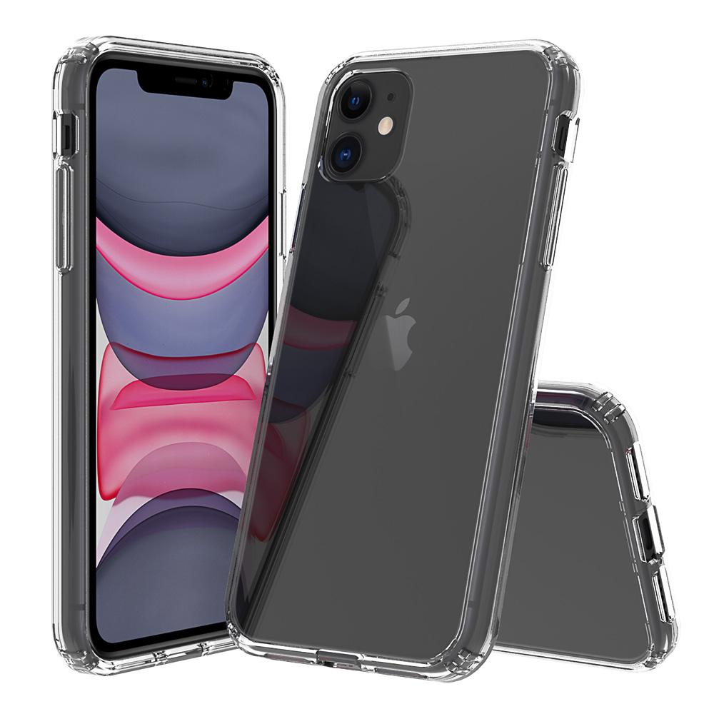 Funda híbrida Crystal Hybrid para iPhone 11, transparente