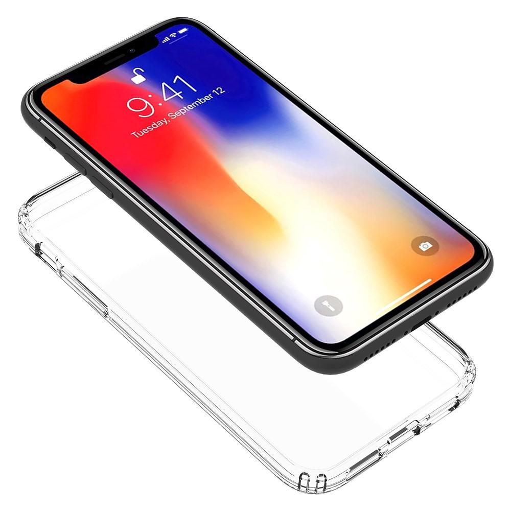 Funda híbrida Crystal Hybrid para iPhone Xr, transparente