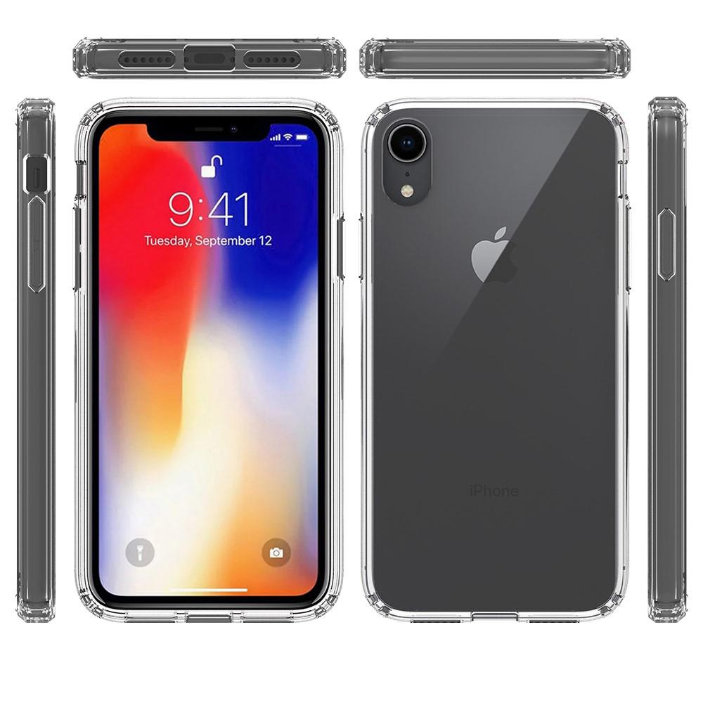 Funda híbrida Crystal Hybrid para iPhone Xr, transparente