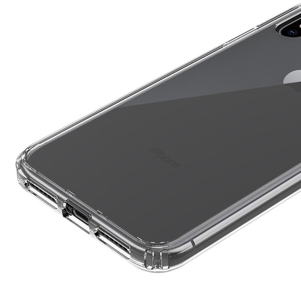 Funda híbrida Crystal Hybrid para iPhone Xs Max, transparente